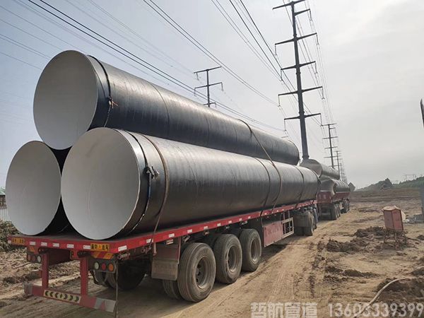 外環(huán)氧煤瀝青內(nèi)8710防腐管道工程